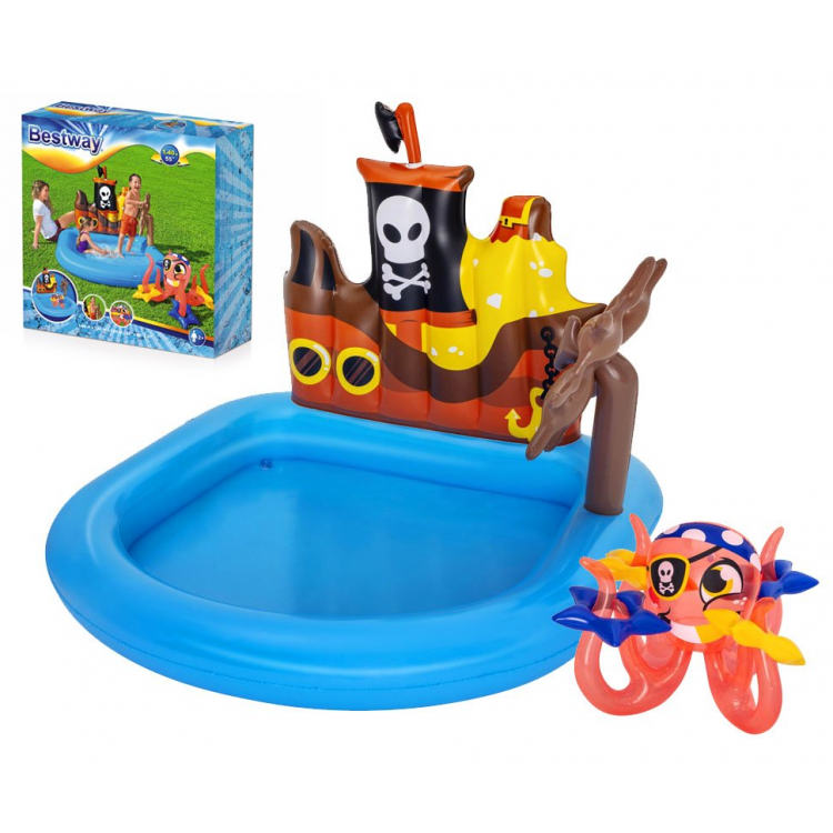 Detské nafukovacie ihrisko Bestway Piráti 140cm x 130cm 52211